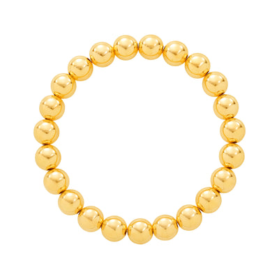 LJ 5mm Gold Filled Bead Bracelet