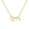 LJ Year Necklace