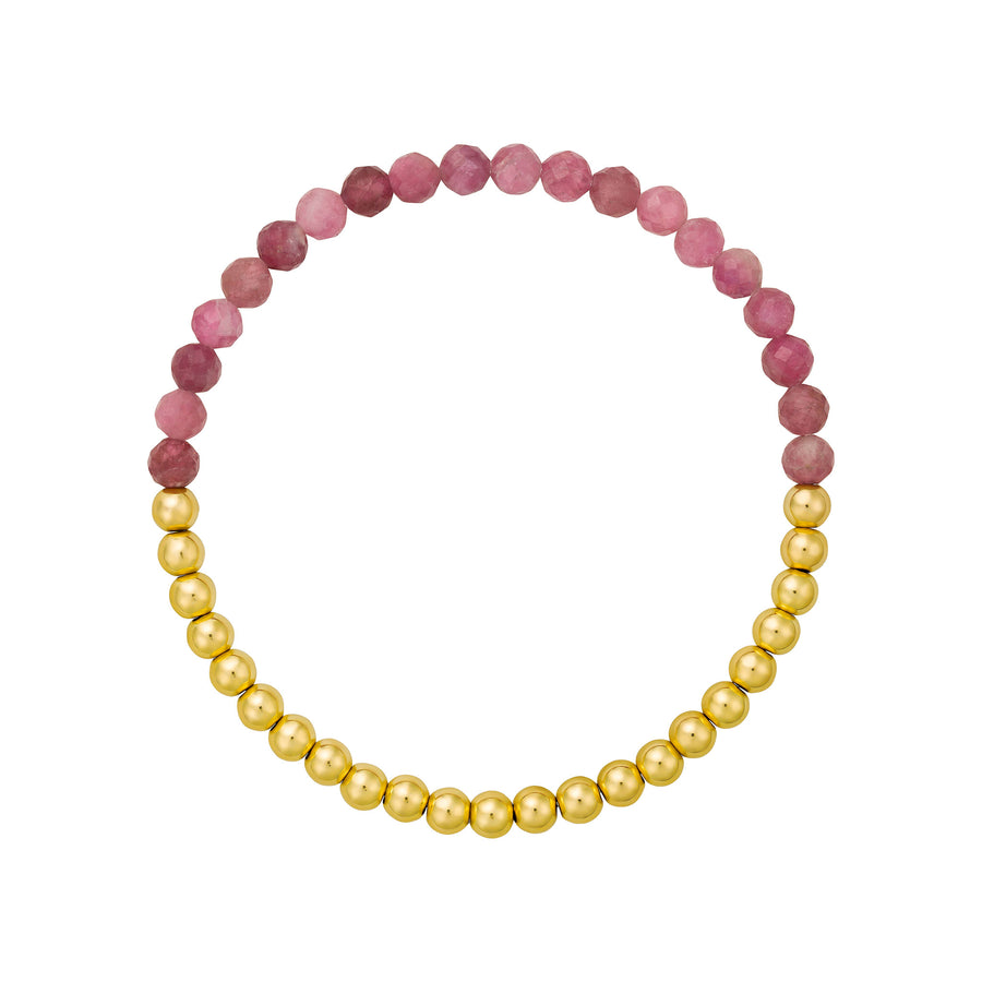 Bead Bracelet - Pink Tourmaline