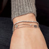 Letter & Diamond Bracelet