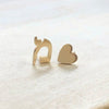Hebrew Letter Earring Set