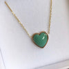 Turquoise Heart Necklace | LeahJessica Jewelry