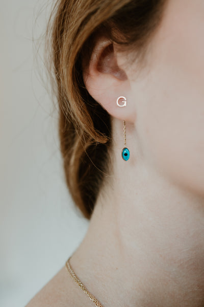 Evil Eye Earring Extension | LeahJessica Jewelry