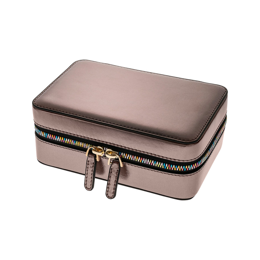 Sara Pewter Jewelry-Zipper Case | LeahJessica Jewelery