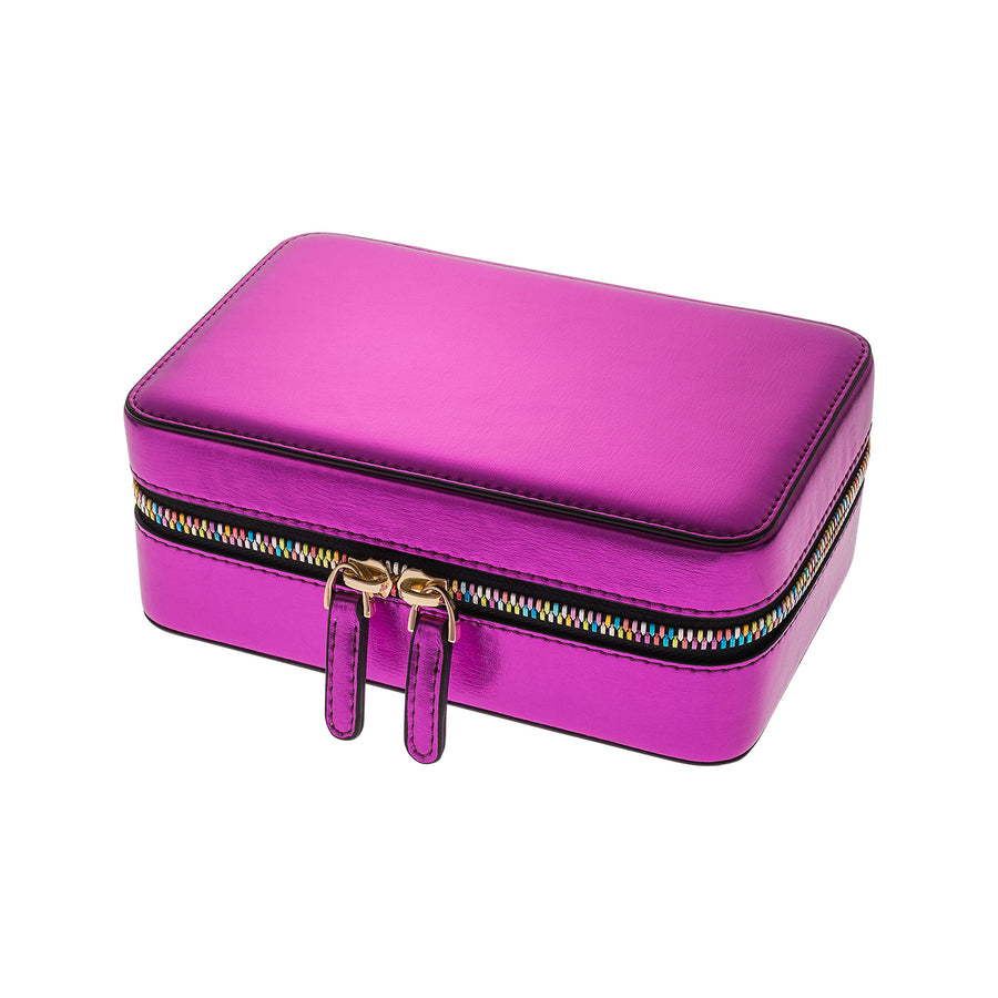 Sara Purple Jewelry-Zipper Case