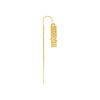 X Regardless Threader Earring | LeahJessica Jewelry