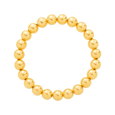 5mm Gold Filled Bead Bracelet