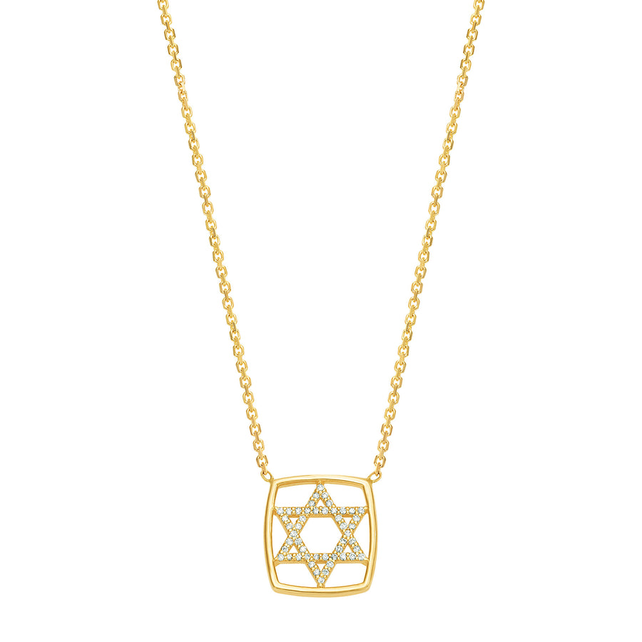 The Ahavah Diamond Necklace LeahJessica Jewelry