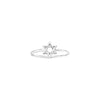 LJ Mini Magen David Ring (14k White)