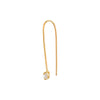 Guera Baguette Wire Stud Earring | LeahJessica Jewelry