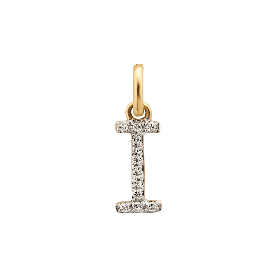 Mini Diamond Initial Charm | LeahJessica Jewelry