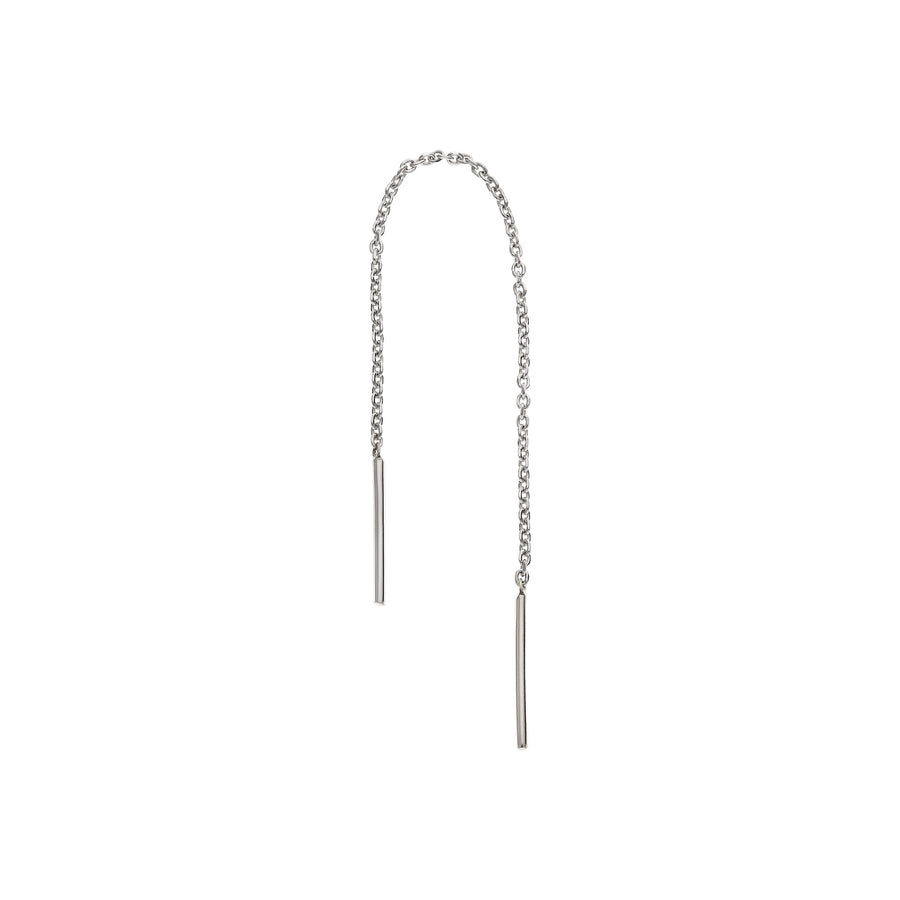 Threader Earring White Gold