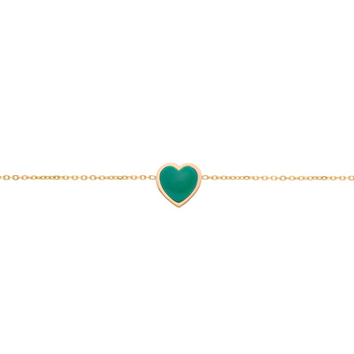 LJ Turquoise Heart Bracelet
