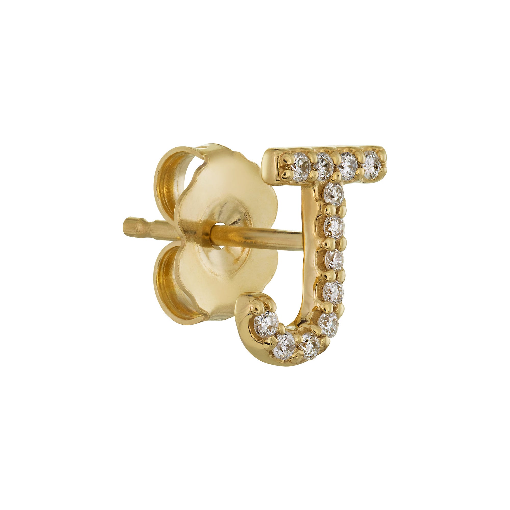 Initial Stud Earrings - Jewels by Durrani