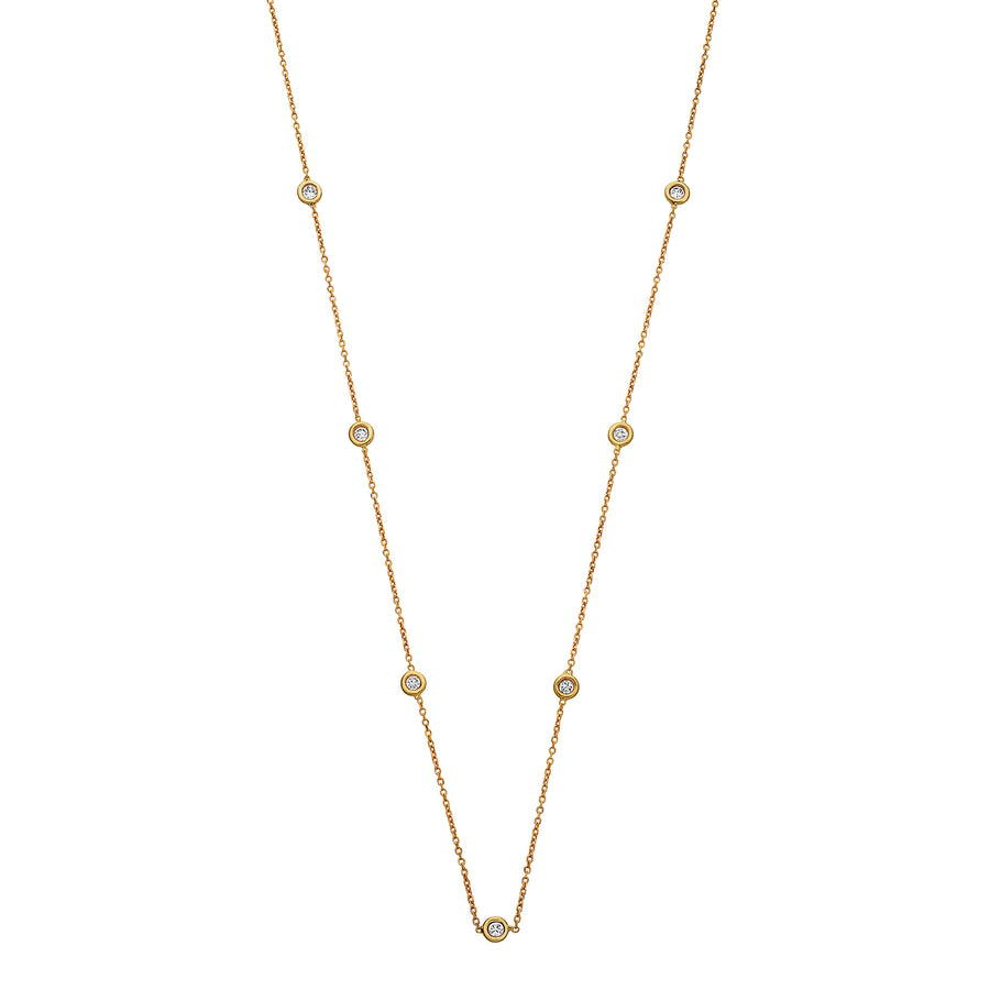 Seven Diamond Necklace