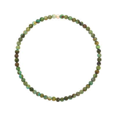 LJ Green Turquoise Bead Bracelet