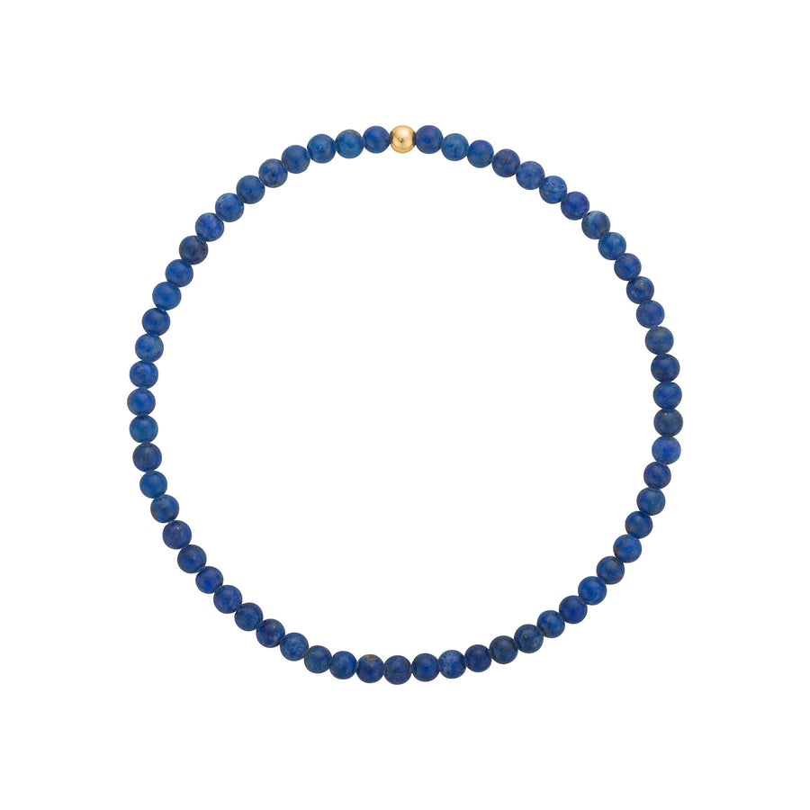 Lapis Lazuli Bead Bracelet| LeahJessica Jewelry
