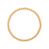 LJ 3mm Gold Filled Bead Bracelet
