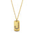 LJ Diamond Initial Tag Necklace