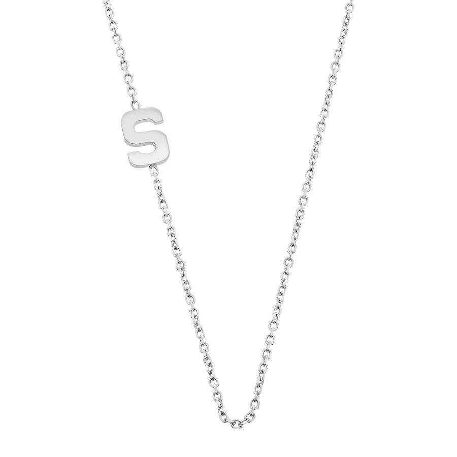 LeahJessica Hand Cut Letter Necklace