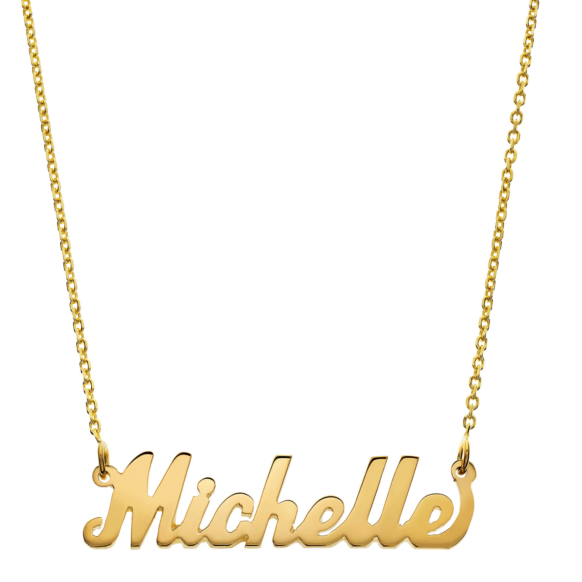 Michelle hot sale gold necklace