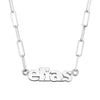 Mini Name Link Chain Necklace