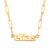 LJ Mini Name Link Chain Necklace