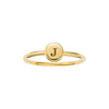 Initial Stackable Ring | LeahJessica Jewelry
