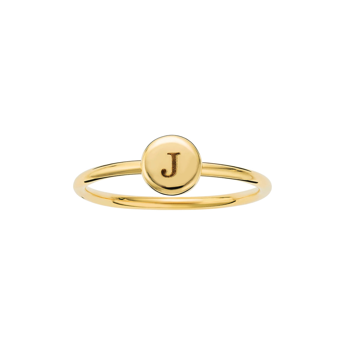 Initial Stackable Ring | LeahJessica Jewelry