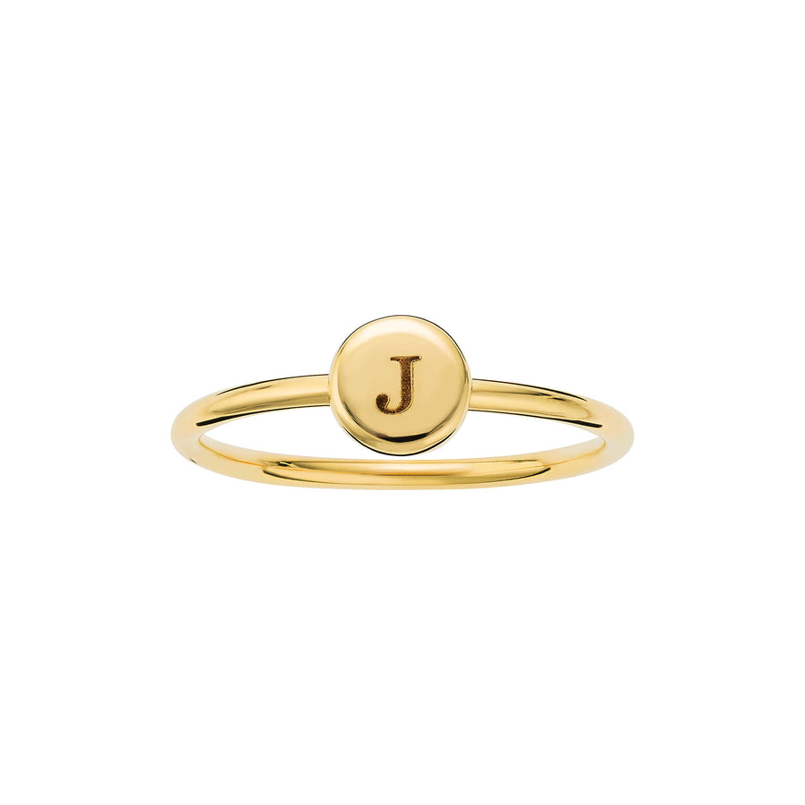 Initial Stackable Ring | LeahJessica Jewelry