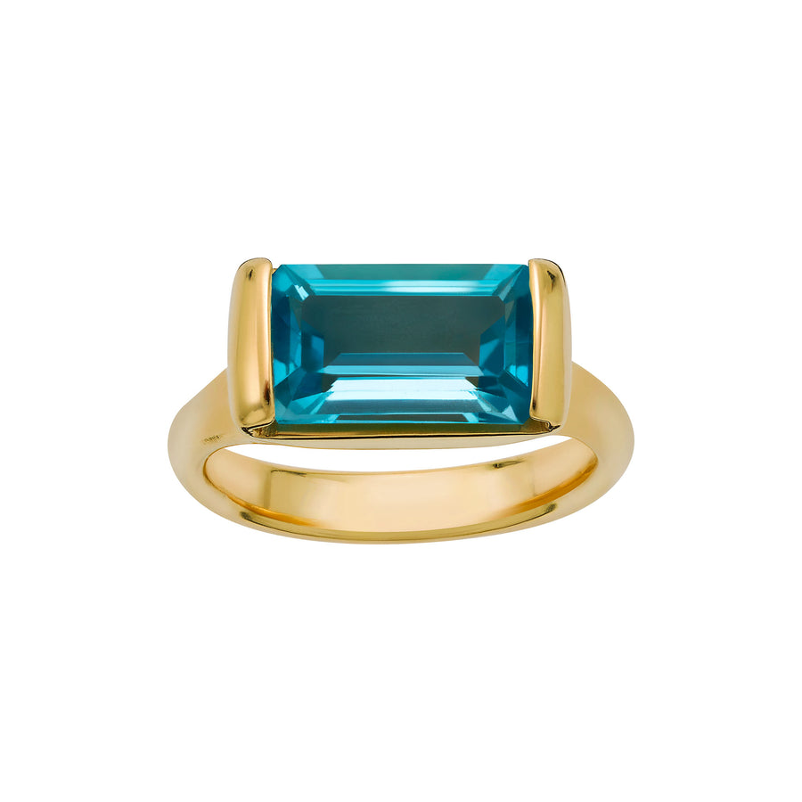 Luisa Aqua Marine Ring LeahJessica