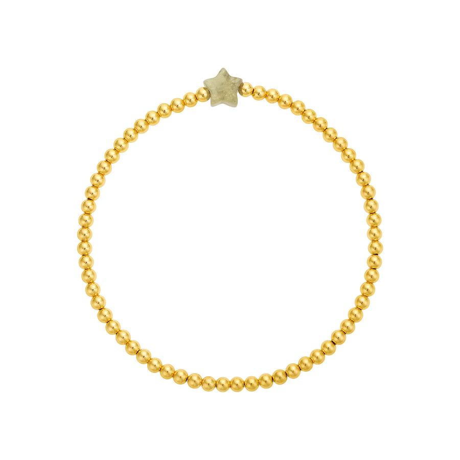 Bead Bracelet - Jade Star | LeahJessica Jewelry