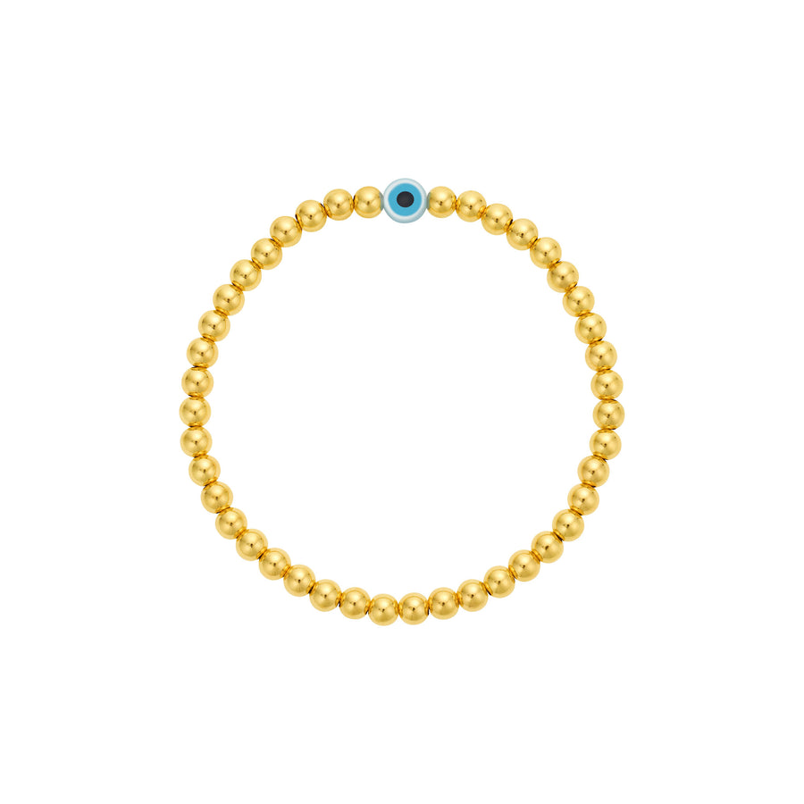Baby Bead Bracelet - Evil Eye | LeahJessica Jewelry