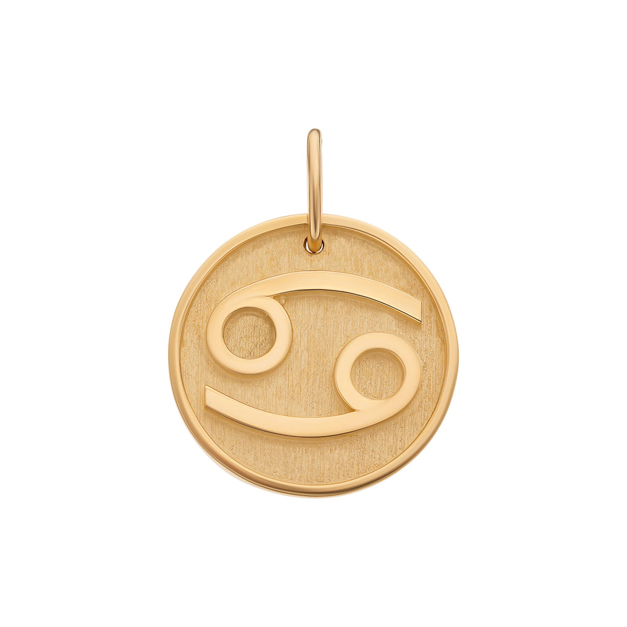 LeahJessica Cancer Zodiac Charm