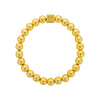 LJ 7mm Gold Filled Bead Bracelet