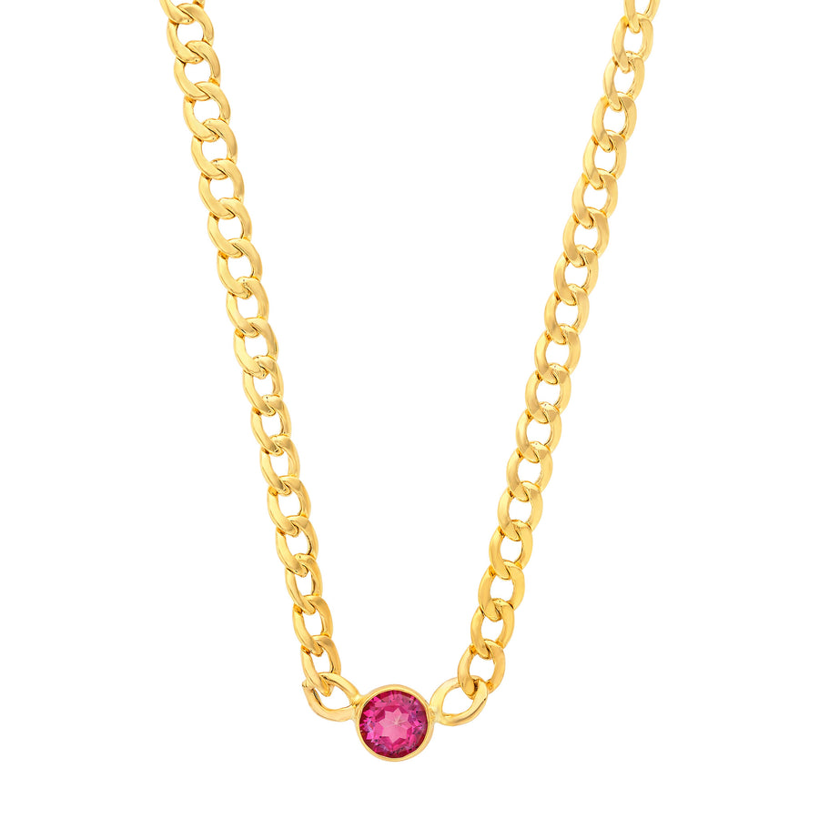 Starburst Pink Topaz Necklace | LeahJessica Jewelry