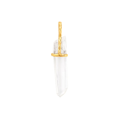 Quartz Crystal Charm | LeahJessica Jewelry