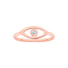 LJ Eye with Diamond Ring
