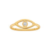 LJ Eye with Diamond Ring