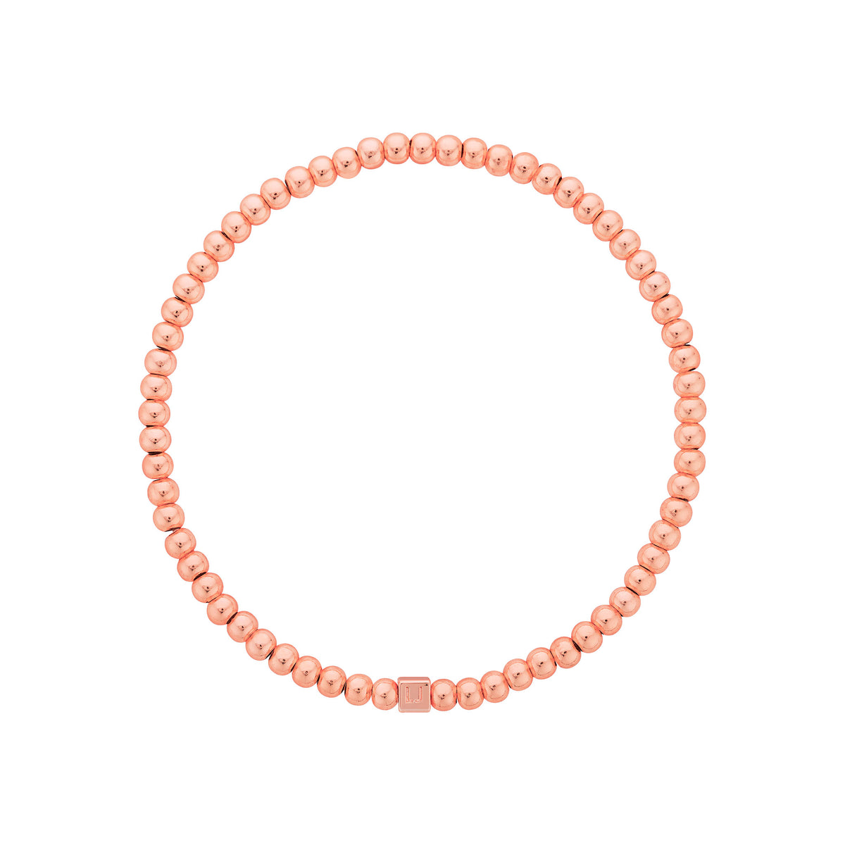 3mm Gold Filled Bead Bracelet