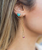 LeahJessica Jewelry Turquoise Heart Earrings